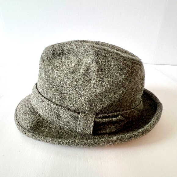 Dobbs Fifth Avenue 100% Wool Hat Vintage, Gray, Size 7 1/8, Great Look! - Picture 16 of 16